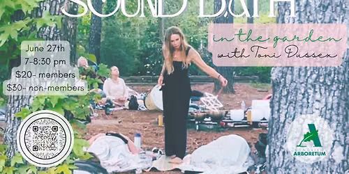 Sound Bath in the Garden with Toni Dussex