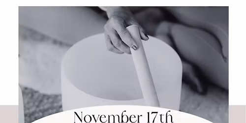 Sound Bath: Gratitude & Peace