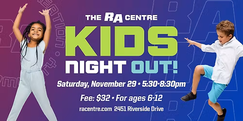 Kids Night Out - November 29
