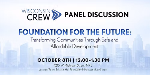 WCREW Panel Discussion: Foundation for the Future