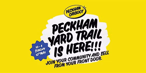 Peckham Yard Trail 10th May!