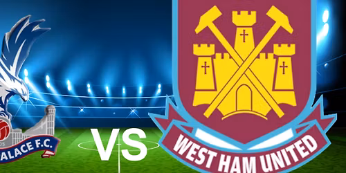 Crystal Palace FC vs West Ham United FC at Selhurst Park Stadium