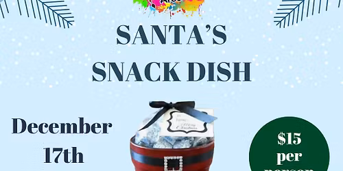 \ud83c\udf85\ud83c\udf6c Santa\u2019s Snack Dish Craft \ud83c\udf6c\ud83c\udf85