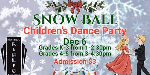 Snow Ball - Children's Dance Party