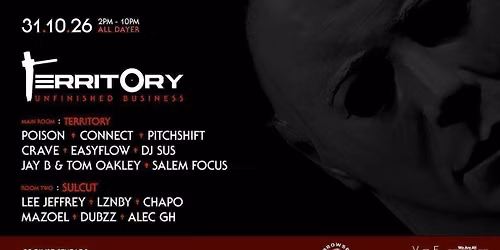 TERRITORY - UNFINISHED BUSINESS
