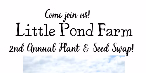 Plant and seed swap!