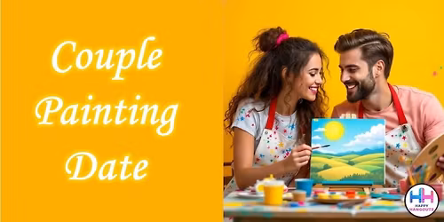 Couple Painting Date