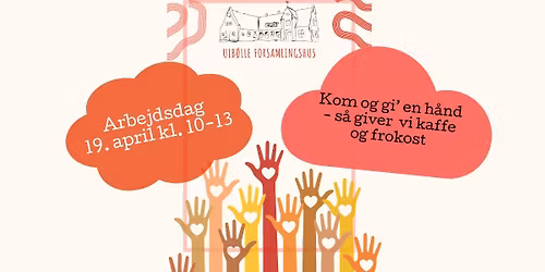 Arbejdsdag i Ulb\u00f8lle Forsamlingshus