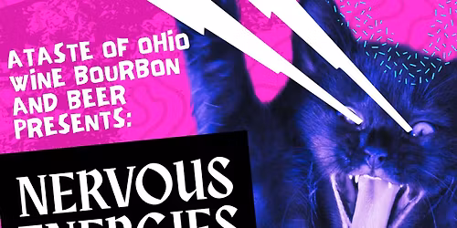 Nervous Energies and friends at a Taste of Ohio wine bourbon and beer