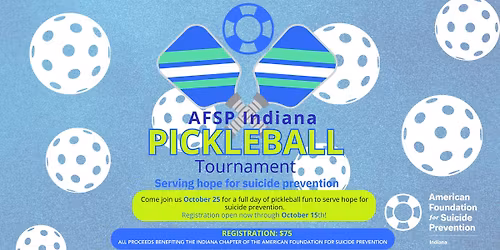 AFSP Pickleball Tournament | Serving Hope for Suicide Prevention