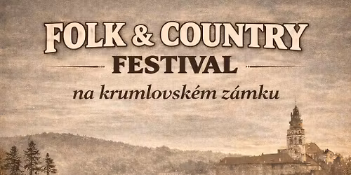 Folk a country festival na Z\u00e1meck\u00e9 j\u00edzd\u00e1rn\u011b v \u010cesk\u00e9m Krumlov\u011b.