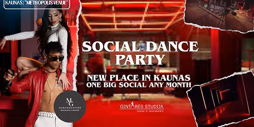 Social Dance Party | ''Metropolis Venue'' | 11.14
