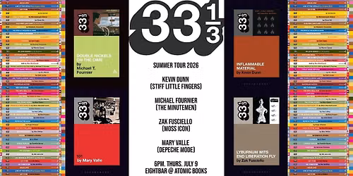 33 1\/3 Summer Tour 2026