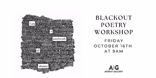 Blackout Poetry Workshop