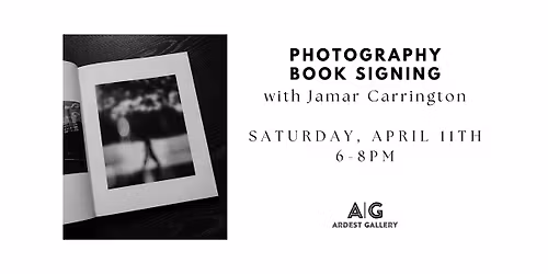 Photography Book Signing with Jamar Carrington