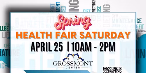 4\/25 Spring Health Fair at Grossmont Center