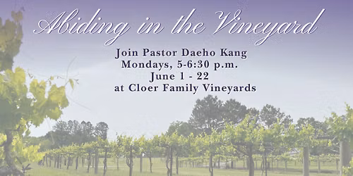 Apex UMC - Vineyard Bible Study