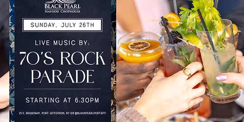 Live Music with 70's Rock Parade