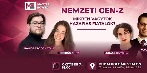 Nemzeti GEN-Z - Mikben vagytok hazafias fiatalok?