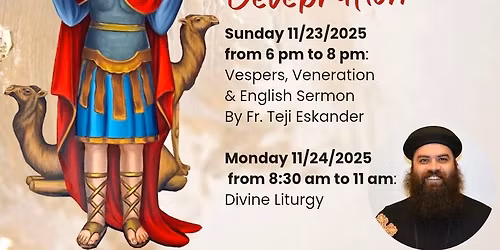 St. Mina Feast Celebration