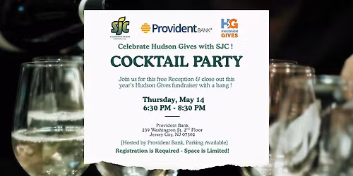 SJC Hudson Gives Cocktail Party hosted by Provident Bank !