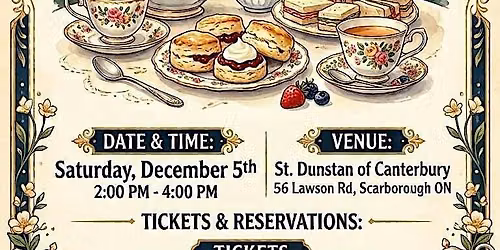 Tea Party Hosted by Scarborough Twilight Rotary Club