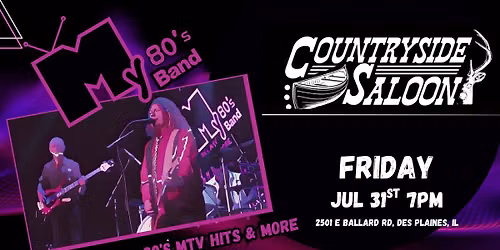 80s Party @ Countryside Saloon