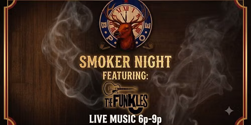 Smoker Night at The Coldwater Elks