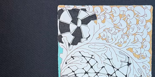 Zentangle: Fractals, Fragments & Fibonacci w\/ Diana