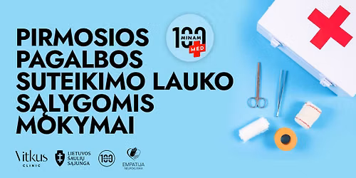 Mokykis \u0161iandien, kad i\u0161gelb\u0117tum rytoj!  Kvie\u010diame \u012f tradicinius pirmosios pagalbos mokymus. 