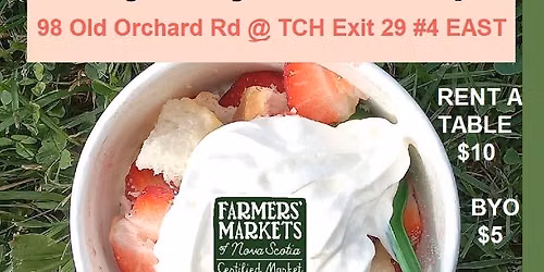 Strawberry Season Opener & Yard Sale