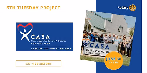 5th Tuesday Service Project \u2014 CASA of Southwest Missouri
