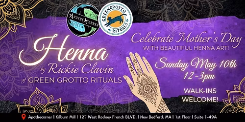 Mother's Day Henna | Green Grotto Rituals | Apothecorner