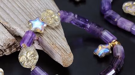 Moon Glow Bracelet & Intention Candle