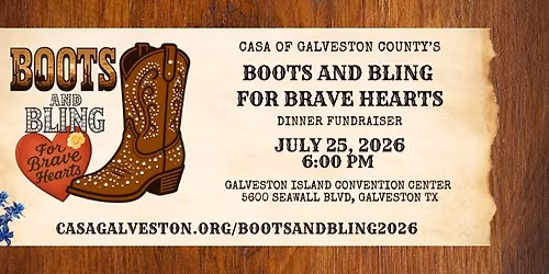 Boots and Bling for Brave Hearts Dinner Fundraiser