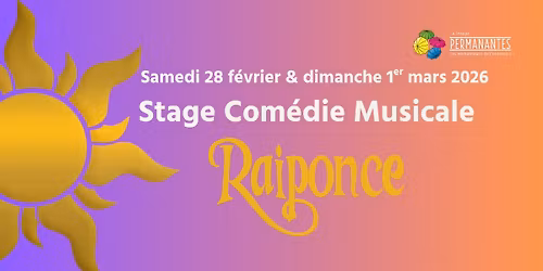 Stage Com\u00e9die Musicale Interg\u00e9n\u00e9rationnel Raiponce