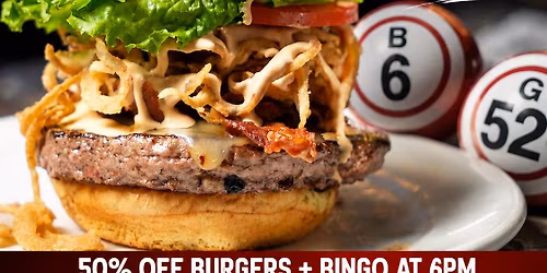 Burgers & Bingo with Joe Gell