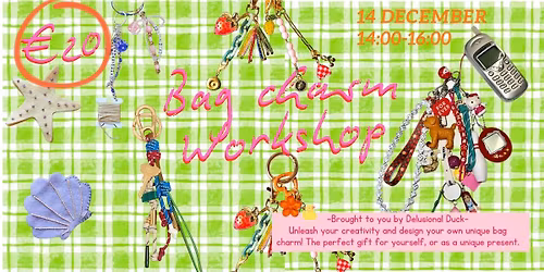 Beads & Bag Charm workshop: Create your own unique pieces