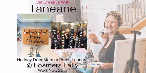 Holiday Door Mats and Porch Leaners