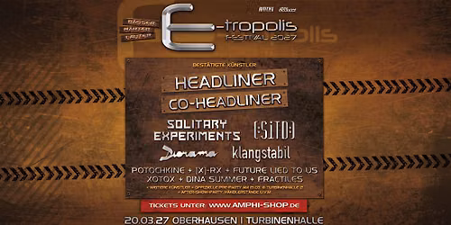 E-tropolis Festival 2027 (official)