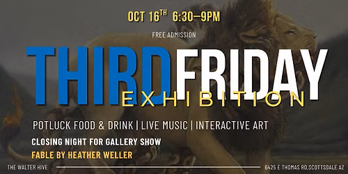 October Third Friday at The Walter Hive