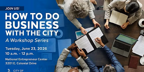 How to do business with the City of Orlando