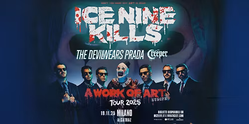 Ice Nine Kills | Milano, Alcatraz