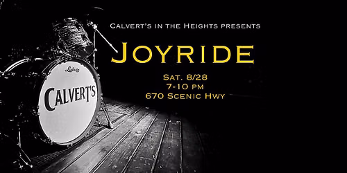 Joyride @Calvert's