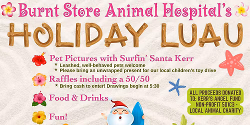 Burnt Store Animal Hospital's Holiday Luau!!