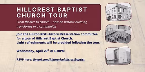 Hillcrest Baptist Church Tour