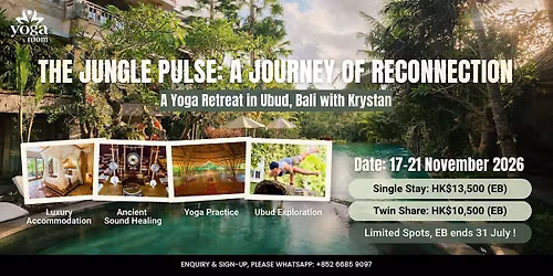 The Jungle Pulse: A Journey of Reconnection with Krystan & The Yoga Room