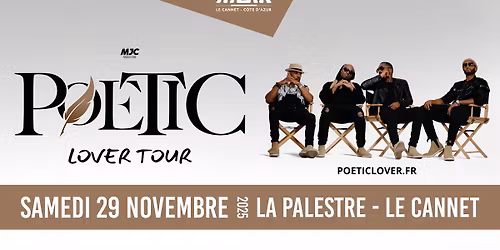 POETIC LOVER • Samedi 29 Novembre 2025
