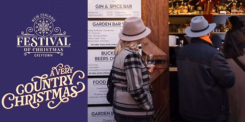 The White Swan Gin Garden Bar @ The New Zealand Festival of Christmas