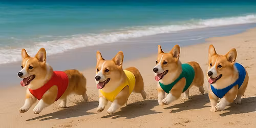 Annual Corgi Beach Bash Venice Florida